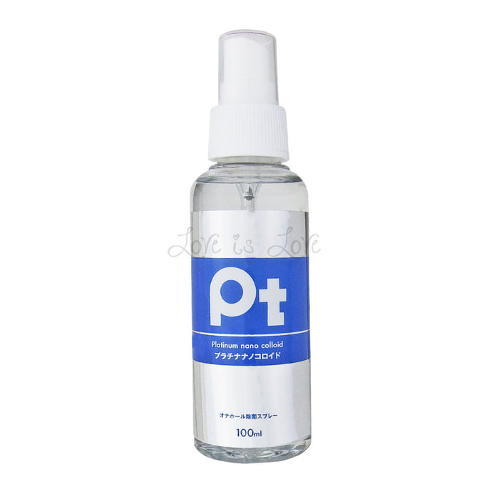 Japan SSI Pt Platinum Nano Colloid Toy Cleaner Sanitization Spray 100 ML