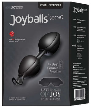 Joy Division Joyballs 50 Shades Of Joy Kegel Exerciser (Include Blindfold)(The Best Female Product - RedDot Design Award Winner)