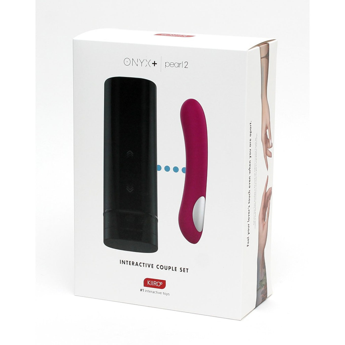  Kiiroo - Onyx+ and Pearl 2 App-Controlled Couples Set (Purple)  Couples Set