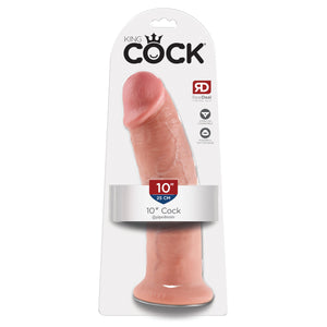 King Cock 10 Inch Cock Flesh Dildos - King Cock Dildos King Cock Flesh