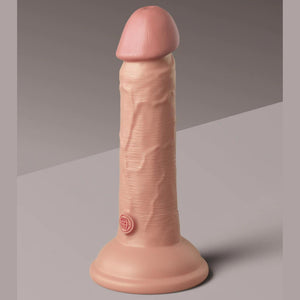 King Cock Elite Silicone Dual-Density 6 Inch Cock in Light love is love buy sex toys in singapore u4ria loveislove
