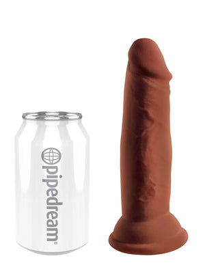 King Cock Plus Triple Density Cock 6 inch Light or Brown