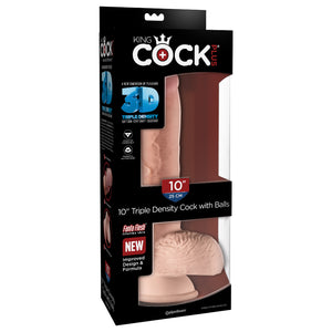 King Cock Plus Triple Density Cock with Balls 10 Inch Buy in Singapore LoveisLove U4Ria 