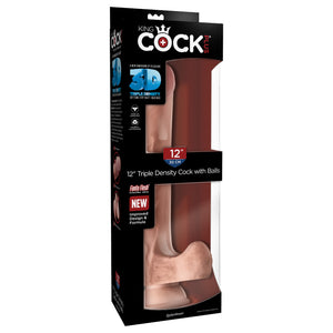 King Cock Plus Triple Density Cock with Balls 12 Inch Buy in Singapore LoveisLove U4Ria 