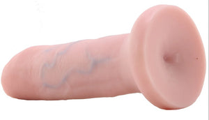 King Cock Uncut 6 Inch Cock (New Uncut with Real Deal Lifelike Moveable Foreskin)