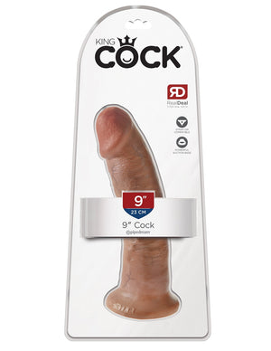 King Cock 9 Inch Cock Black or Tan or Flesh (Newly Replenished on Dec 18) Dildos - King Cock Dildos King Cock 