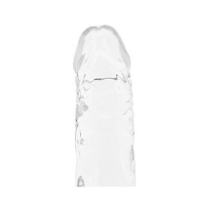 King Cock Clear Cock with Balls 4 Inch Or 5 Inch