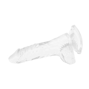 King Cock Clear Cock with Balls 4 Inch Or 5 Inch