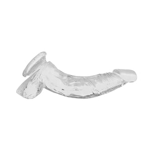 King Cock Clear Cock with Balls 7 Inch or 7.5 Inch