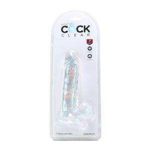 King Cock Clear 7 Inch Cock with Balls Buy in Singapore LoveisLove U4ria 