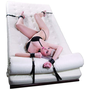 Kinklab Bedspread Under Bed Bondage Strap Black Buy in Singapore LoveisLove U4Ria 