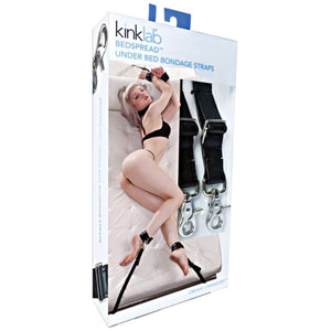 Kinklab Bedspread Under Bed Bondage Strap Black Buy in Singapore LoveisLove U4Ria 