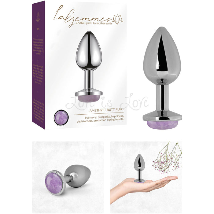 La Gemmes Butt Plug Amethyst