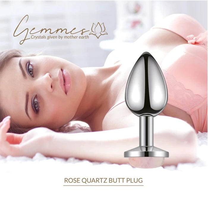 La Gemmes Butt Plug Rose Quartz (Just Sold)