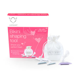 Ladyshape Bikini Shaping Tool Shaving Stencil Public Hair Trim Heart buy in Singapore LoveisLove U4ria