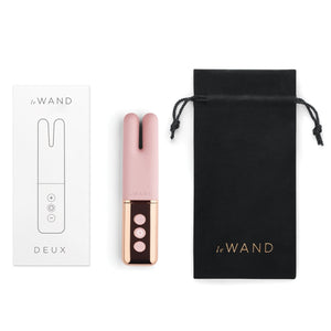 Le Wand Deux Rechargeable Clit Vibrator Buy in Singapore LoveisLove U4Ria 