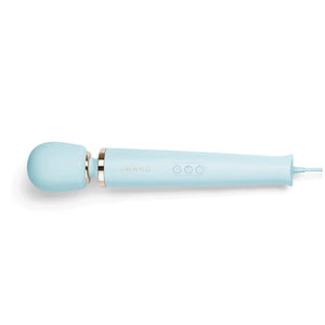 Le Wand Plug-In Vibrating Massager 100V -240V Sky Blue Buy in Singapore LoveisLove U4Ria