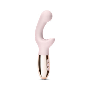 Le Wand XO Double Motor Wave Rechargeable Dual Stimulation Vibrator Rose Gold Buy in Singapore LoveisLove U4ria 