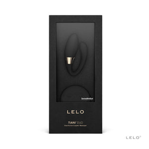 Lelo Tiani Duo Dual-Action Couple's Massager Ocean Blue or Black Buy in Singapore LoveisLove U4Ria