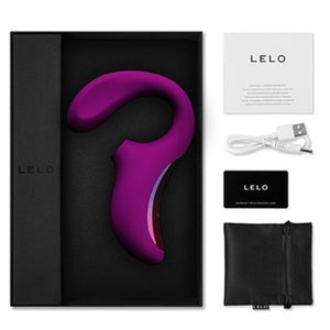 Lelo Enigma Dual Stimulation Sonic Clitoral Air Stimulator Black or Deep Rose buy in Singapore LoveisLove U4ria