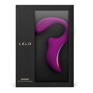 Lelo Enigma Dual Stimulation Sonic Clitoral Air Stimulator Black or Deep Rose buy in Singapore LoveisLove U4ria