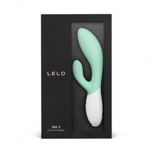 Lelo Ina 3 Rabbit Vibrator Seaweed or Seeform or Coral Red Buy in Singapore LoveisLove U4Ria 