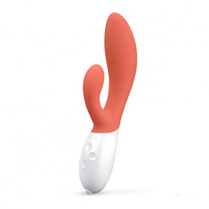 Lelo Ina 3 Rabbit Vibrator Seaweed or Seeform or Coral Red Buy in Singapore LoveisLove U4Ria 