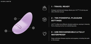 Lelo Lily 3 Mini Vibrating Personal Massager