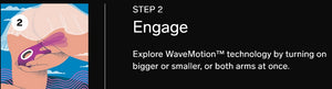 Lelo Soraya Wave luxurious Rabbit vibrator with come hither finger-like motion WaveMotion