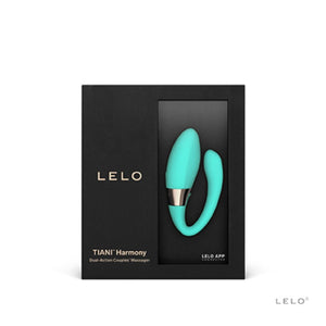 Lelo Tiani Harmony Dual Action App Controlled Couple Vibrator Aqua or Black  love is love buy sex toys in singapore u4ria loveislove