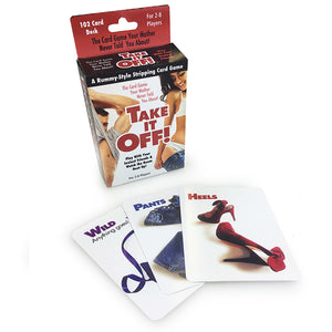 Little Genie Take It Off Stripping Card Game