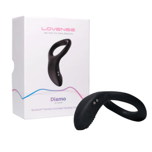Lovense Diamo App-Controlled Vibrating Cock Ring Buy in Singapore LoveisLove U4Ria 