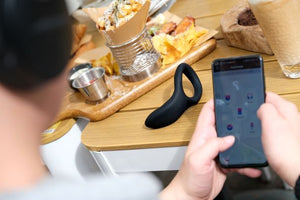 Lovense Diamo App-Controlled Vibrating Cock Ring buy at LoveisLove U4Ria Singapore