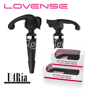 Lovense Domi Wand Attachment Black Male or Female Buy in Singapore LoveisLove U4Ria