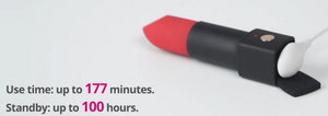 Lovense Exomoon Bluetooth Lipstick Bullet Vibrator (Authorized Dealer)