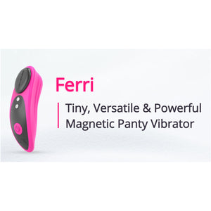 Lovense Ferri Magnetic Bluetooth App-Controlled Panty Vibrator Buy in Singapore LoveisLove U4Ria 