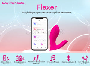 Lovense Flexer Insertable App-Controlled Dual Panties Vibrator Buy in Singapore LoveisLove U4Ria 