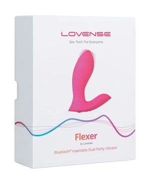 Lovense Flexer Insertable App-Controlled Dual Panties Vibrator