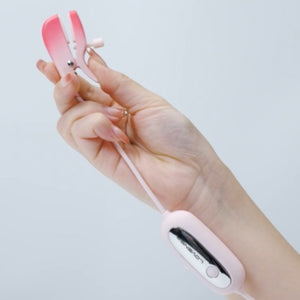 Lovense Gemini App-controlled Adjustable Vibrating Nipple Clamps love is love buy sex toys singapore u4ria