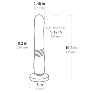 Lovense Gravity App-Controlled, Automatic Thrusting & Vibrating Dildo love is love buy sex toys singapore u4ria