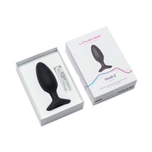 Lovense Hush 2 App-Controlled Butt Plug [Authorized Dealer]