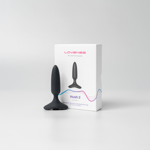 Lovense Hush 2 App-Controlled Wearable Butt Plug (1 or 2.25 inch diameter) [Authorized Dealer] Buy in Singapore LoveisLove U4Ria New