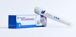 Vibratex Original Hitachi Magic Wand Rechargeable Wireless Massager ( New Packaging Edition)(With Free Adaptor)