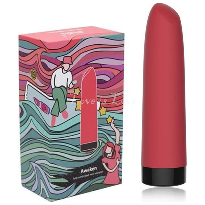 Magic Motion Awaken App-Controlled Mini Vibrator Red