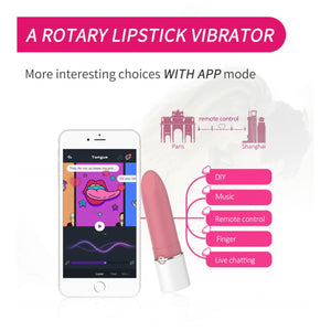 Magic Motion Lotos App Controlled Mini Lipstick Vibrator buy in Singapore LoveisLove U4ria