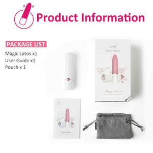 Magic Motion Lotos App Controlled Mini Lipstick Vibrator buy in Singapore LoveisLove U4ria