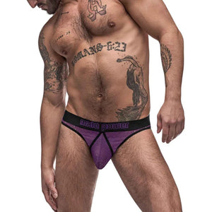 Male Power Airotic Mesh Butt Out Bikini Purple Small buy in Singapore LoveisLove U4ria