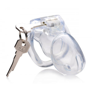 Master Series Clear Captor Chastity Cage Small