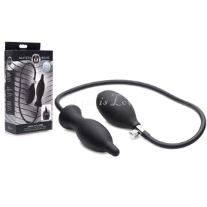 Master Series Dark Inflator Inflatable Anal Plug buy in Singapore LoveisLove U4ria