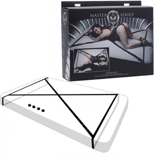Master Series Interlace Over And Under The Bed Restraint Set (Authorized Retailer)